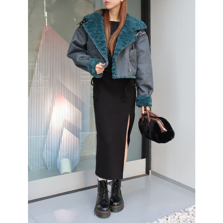 ドロストギャザーロングワンピース | EVRIS | 詳細画像29 