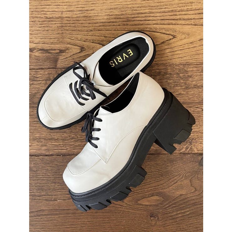レースアッププラットフォームシューズ | EVRIS | 詳細画像16 