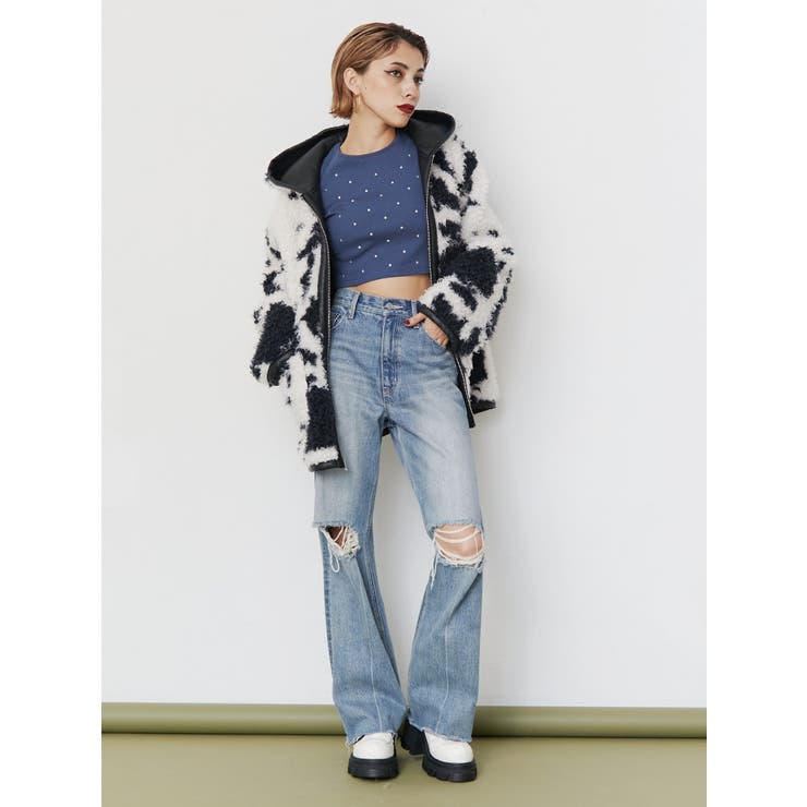 レースアッププラットフォームシューズ | EVRIS | 詳細画像8 