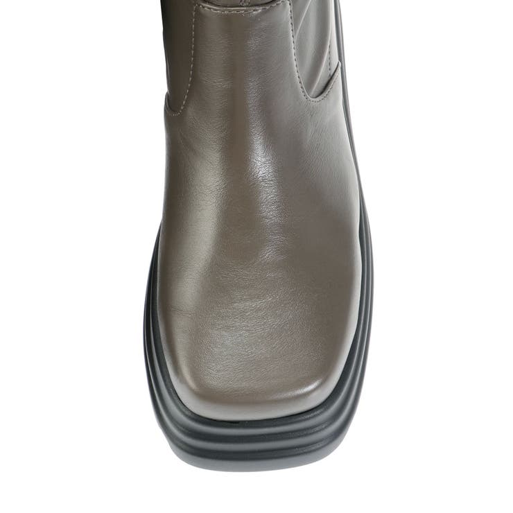 プラットフォームストレッチロングブーツ | EVRIS | 詳細画像29 