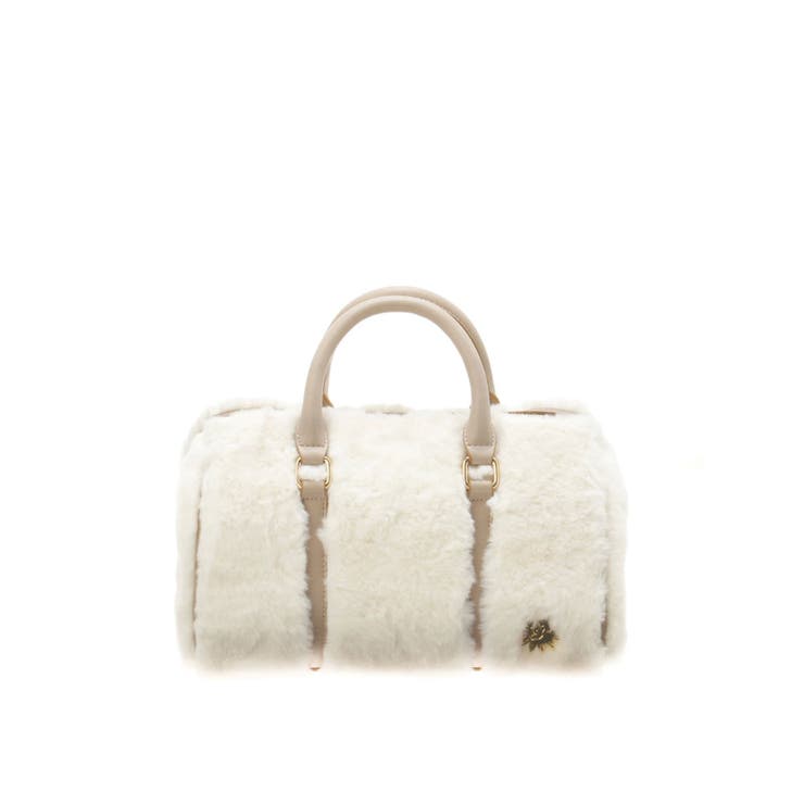 フェイクファーボストンBAG[品番：MKSW0060117]｜EVRIS