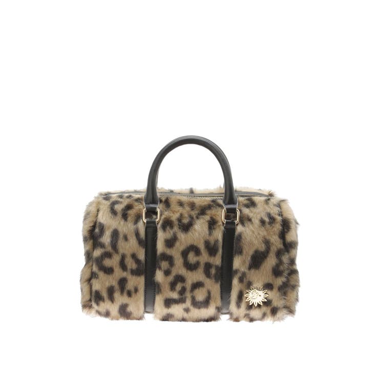 evris フェイクファーボストンBAG EVRIS（エヴリス） ボストンバッグ フェイクファーボストンBAG