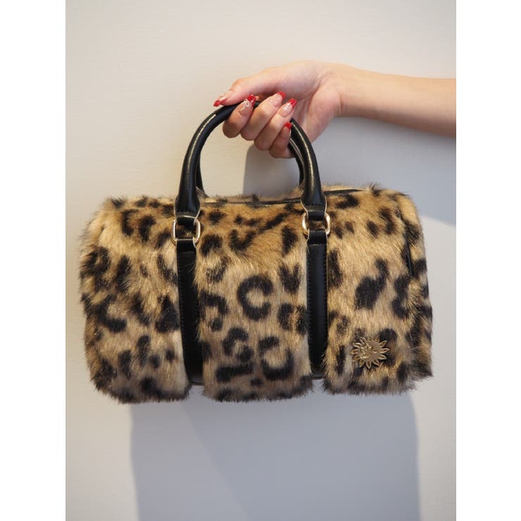 フェイクファーボストンBAG[品番：MKSW0060117]｜EVRIS（エブリス 