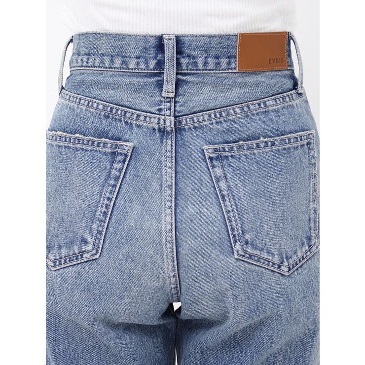 BASICセミワイドデニムパンツ[品番：MKSW0054156]｜EVRIS（エブリス）のレディースファッション通販｜SHOPLIST（ショップリスト）