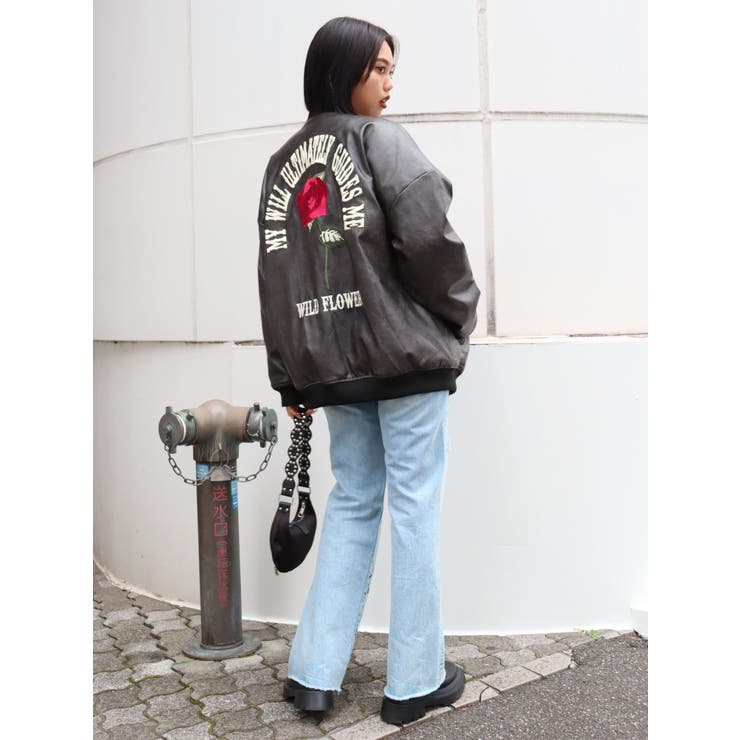 オリジナルグラフィックスタジャン[品番：MKSW0061704]｜EVRIS