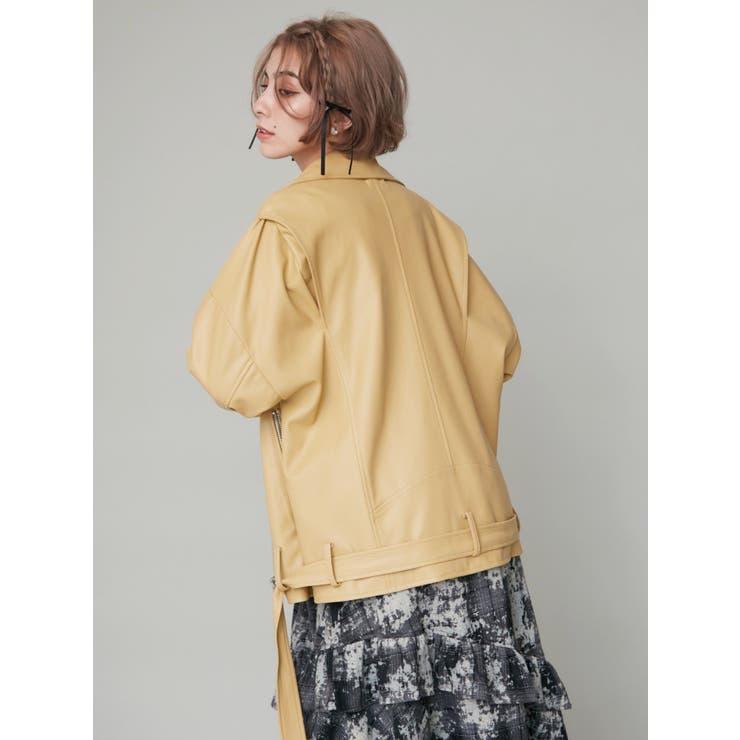 ルーズシルエットライダース | EVRIS | 詳細画像14 