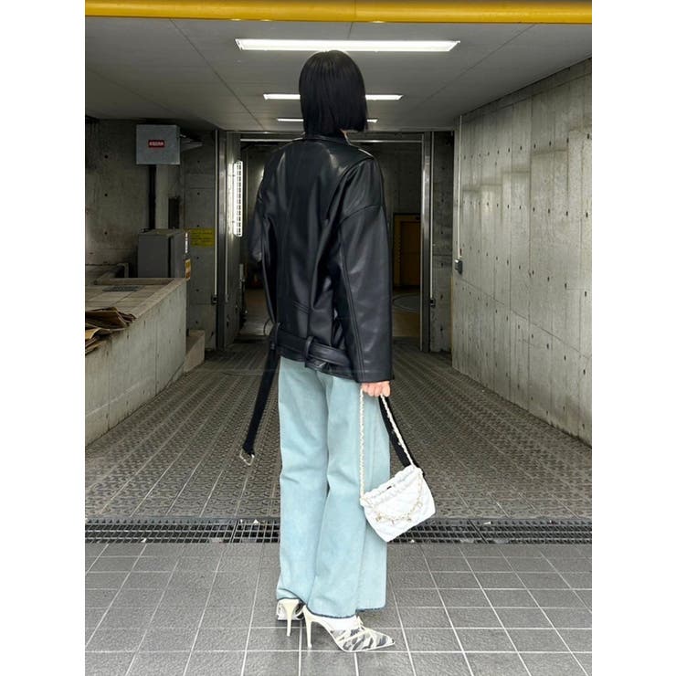 ルーズシルエットライダース | EVRIS | 詳細画像35 