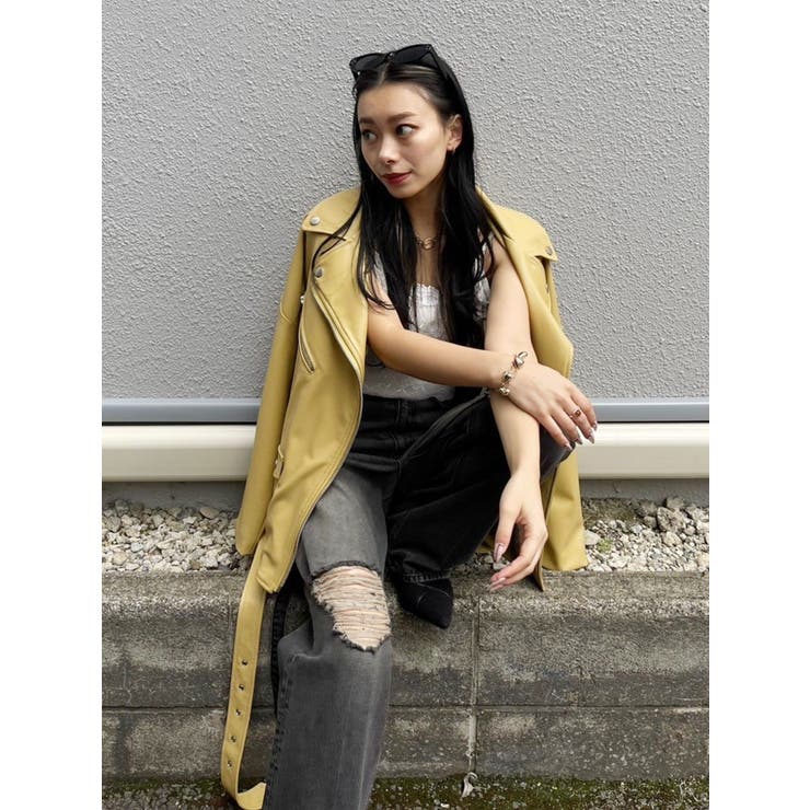 ルーズシルエットライダース | EVRIS | 詳細画像38 