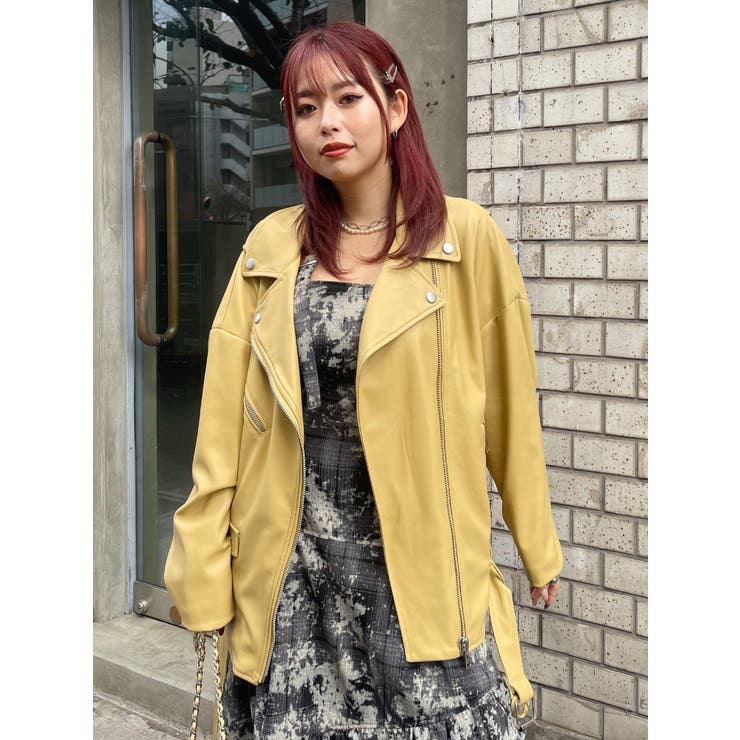 ルーズシルエットライダース | EVRIS | 詳細画像40 