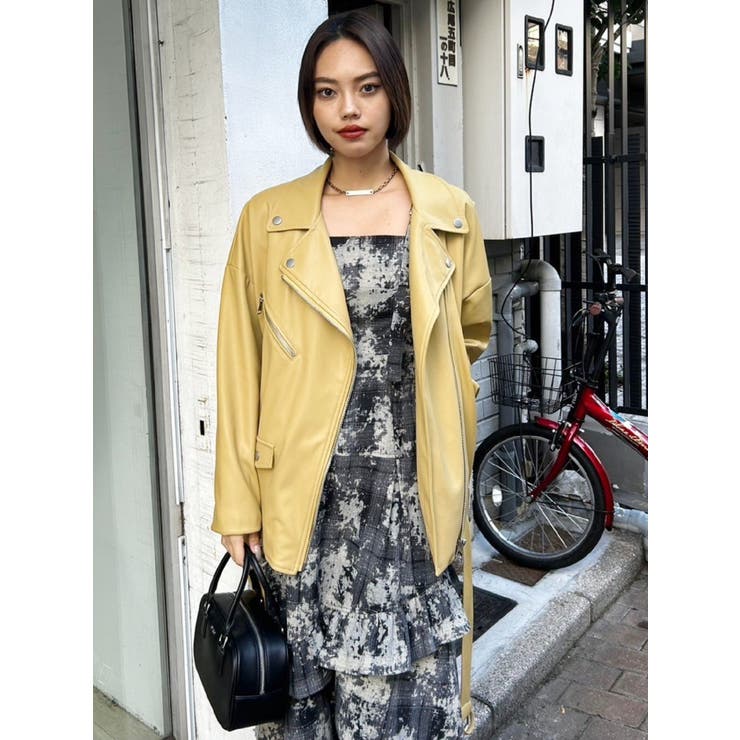 ルーズシルエットライダース | EVRIS | 詳細画像44 