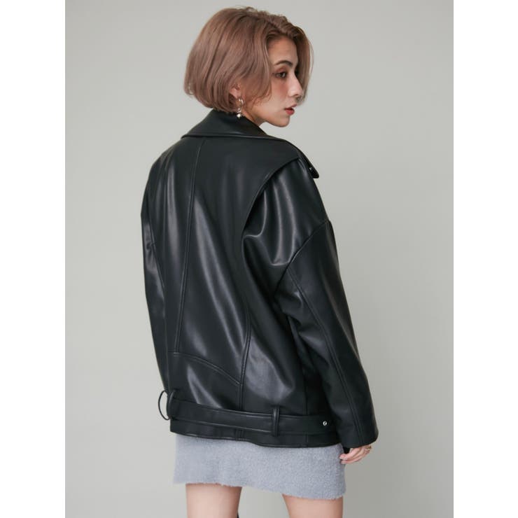 ルーズシルエットライダース[品番：MKSW0061705]｜EVRIS