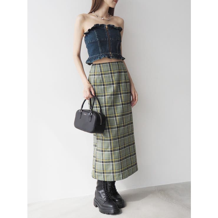 チェックタイトミディースカート | EVRIS | 詳細画像10 