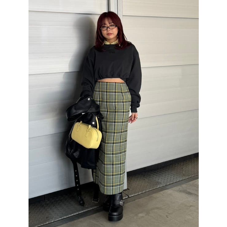 チェックタイトミディースカート | EVRIS | 詳細画像2 