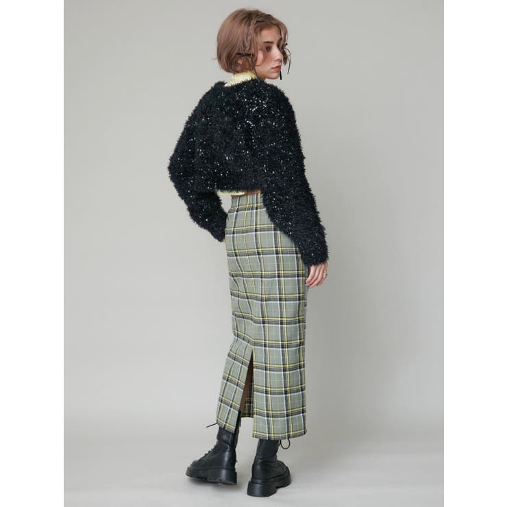 チェックタイトミディースカート | EVRIS | 詳細画像6 