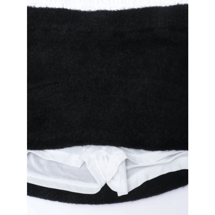 ダブルウエストファンシーヤーンミニスカート【セットアップ着用可能】 | EVRIS | 詳細画像28 