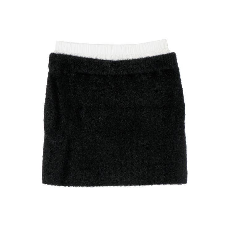 ダブルウエストファンシーヤーンミニスカート【セットアップ着用可能】 | EVRIS | 詳細画像33 