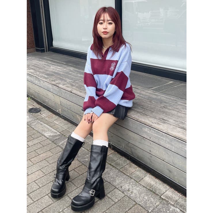 ルーズエンジニアブーツ | EVRIS | 詳細画像12 