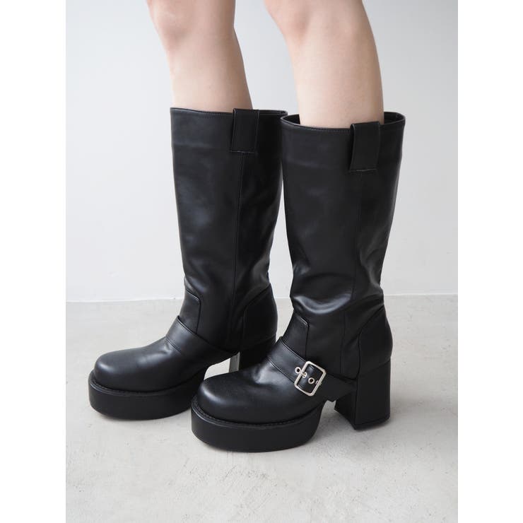 ブラック | ルーズエンジニアブーツ | EVRIS