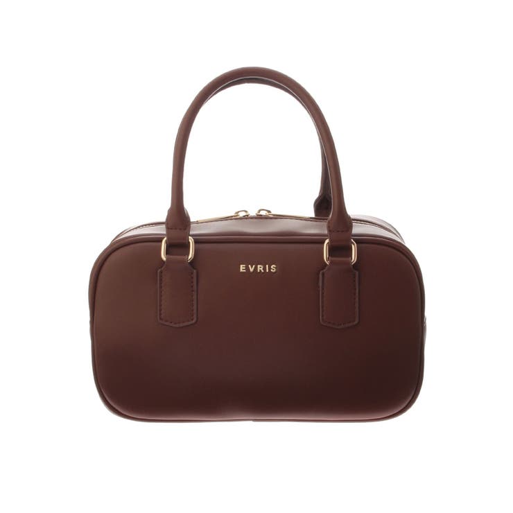 大幅値下げ！〈美品‼️〉evris エヴィス　バック　赤黒　ボストン ERモノグラムボストンバッグ[品番：MKSW0046371]｜EVRIS