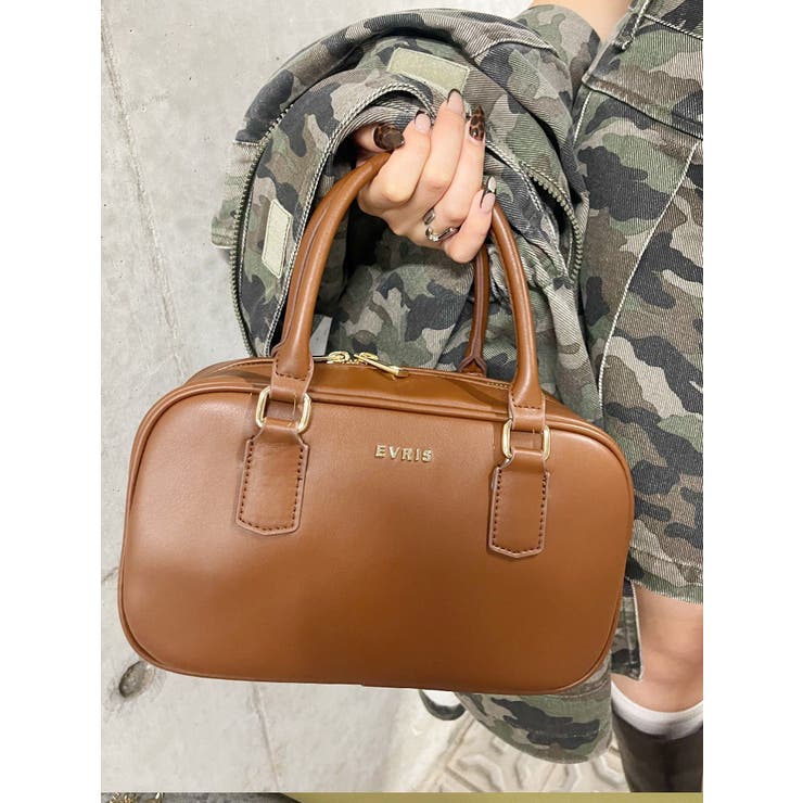 ブラウン | ミニボストンBAG | EVRIS