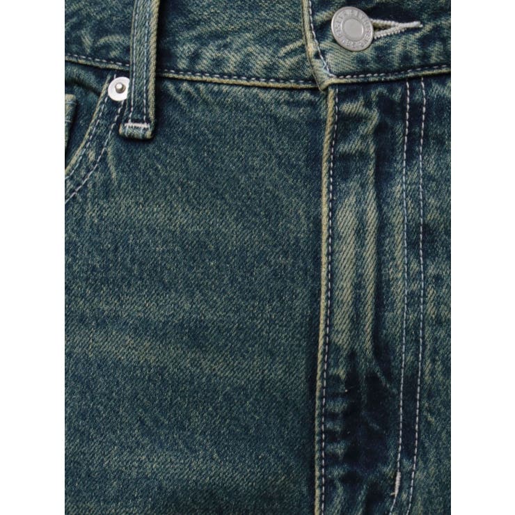 BACKスラッシュワイドデニムパンツ | EVRIS | 詳細画像35 