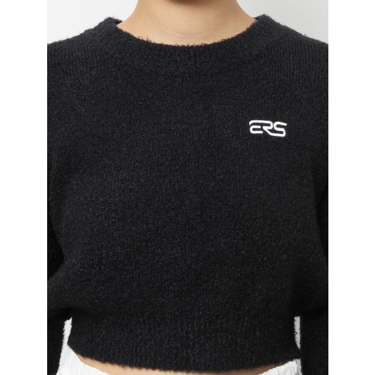 ワンポイントファンシーヤーンニットトップス【セットアップ着用可能】 | EVRIS | 詳細画像41 