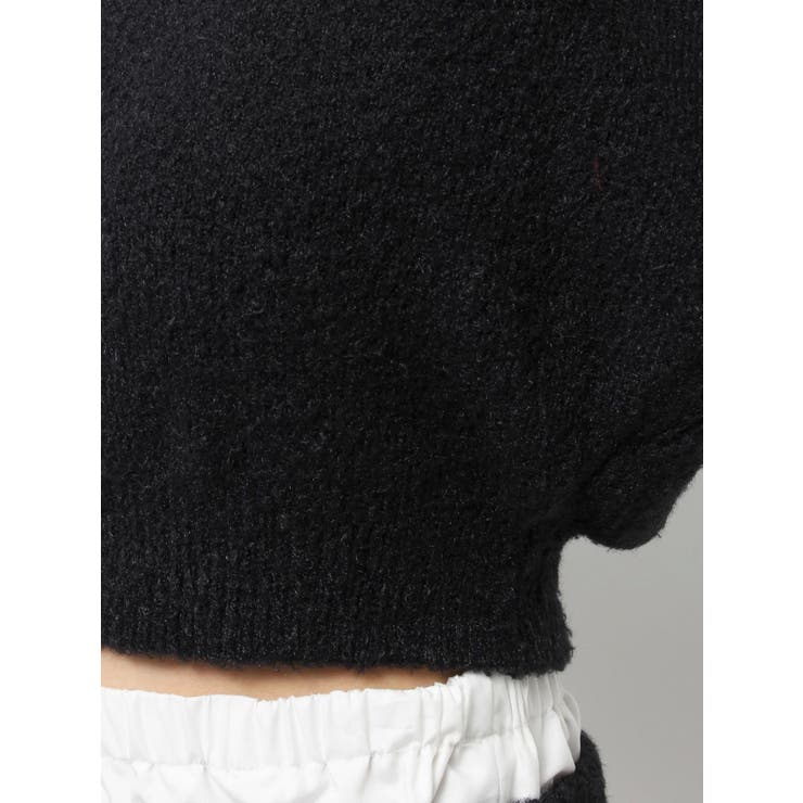 ワンポイントファンシーヤーンニットトップス【セットアップ着用可能】 | EVRIS | 詳細画像43 