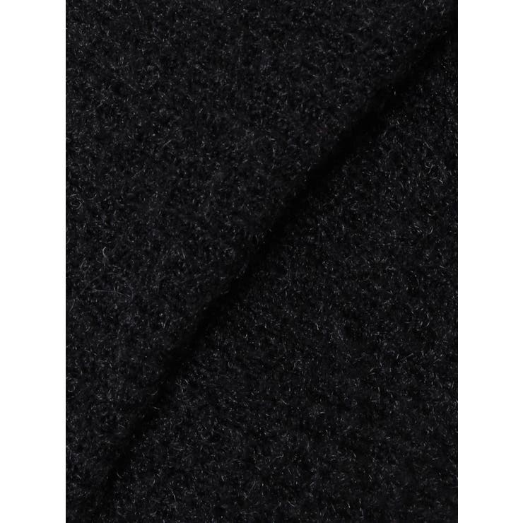 ワンポイントファンシーヤーンニットトップス【セットアップ着用可能】 | EVRIS | 詳細画像44 