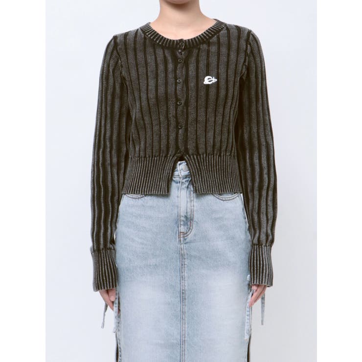 ワンポイントリブブリーチニットカーディガン | EVRIS | 詳細画像29 