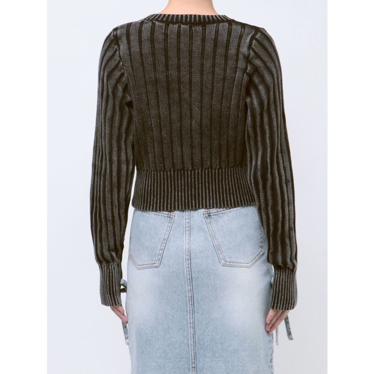 ワンポイントリブブリーチニットカーディガン | EVRIS | 詳細画像31 