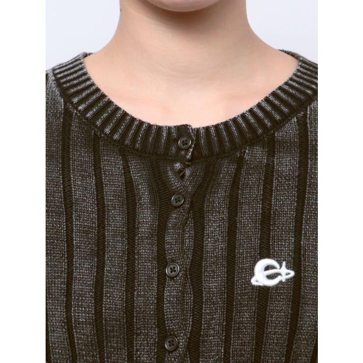 ワンポイントリブブリーチニットカーディガン | EVRIS | 詳細画像32 