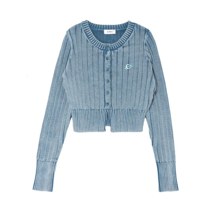 ワンポイントリブブリーチニットカーディガン | EVRIS | 詳細画像43 