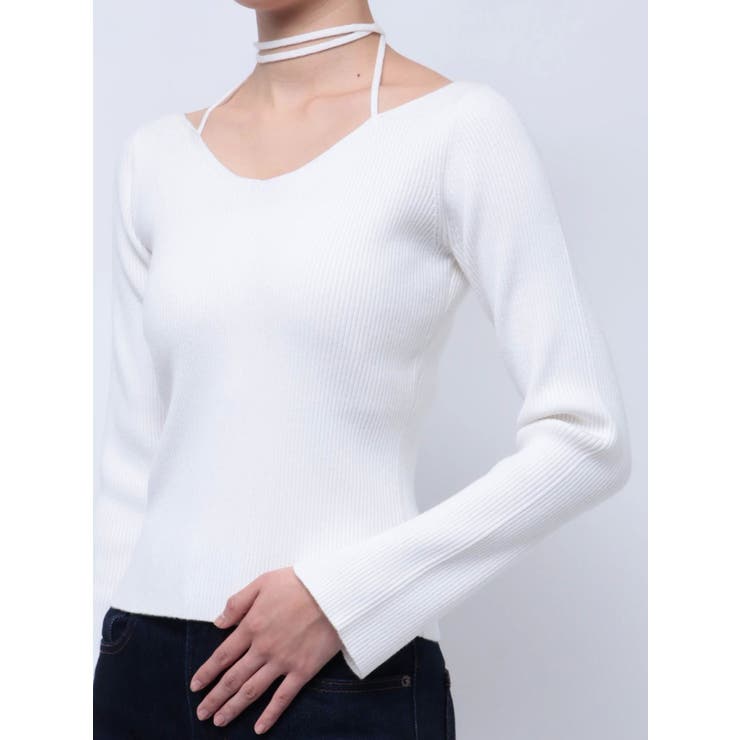 チョーカーネックニットトップス | EVRIS | 詳細画像26 