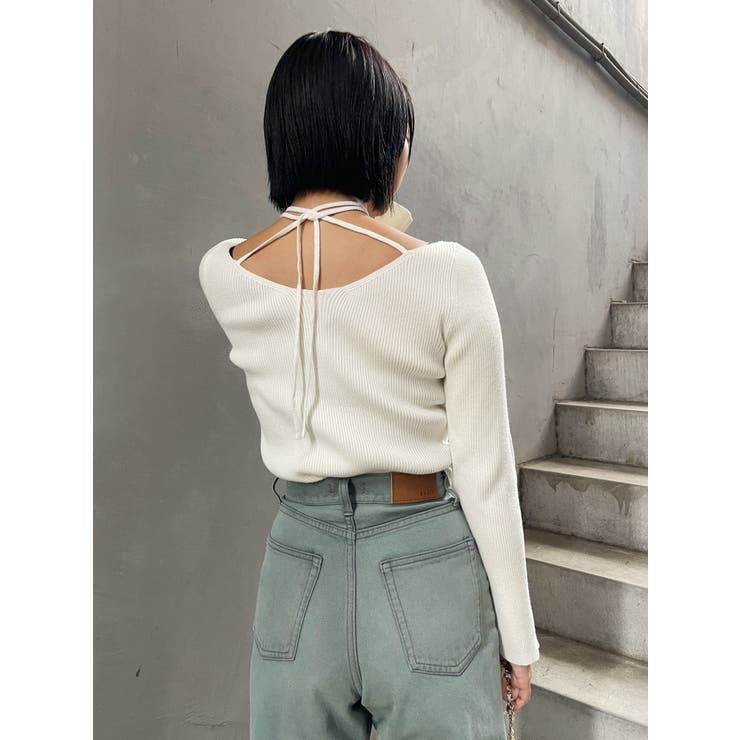 チョーカーネックニットトップス | EVRIS | 詳細画像9 