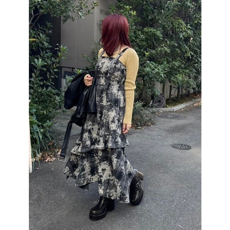 ワンポイントバックオープンケーブルニット | EVRIS | 詳細画像24 