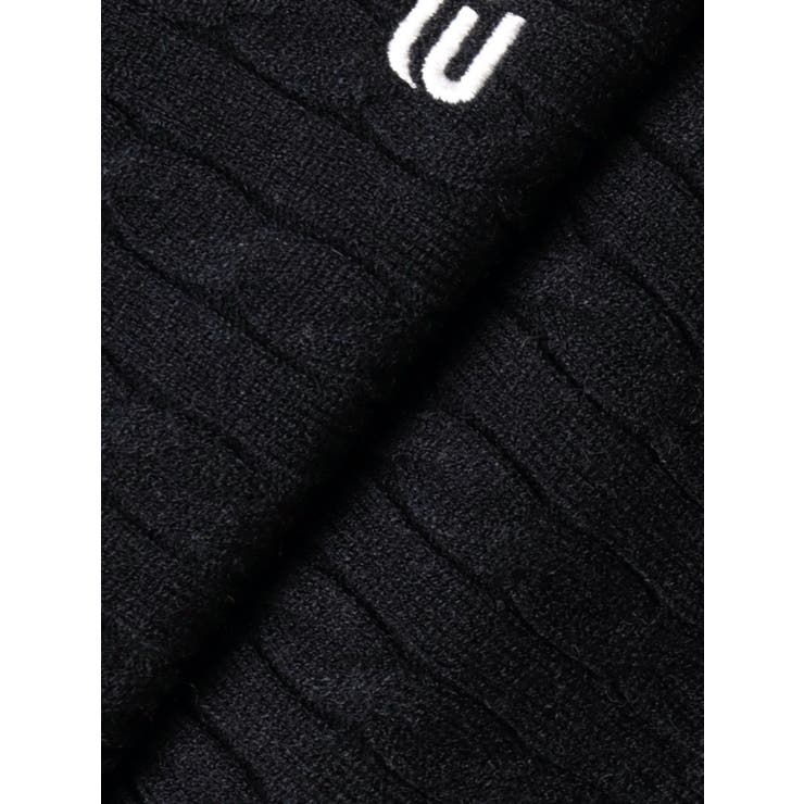 ワンポイントバックオープンケーブルニット | EVRIS | 詳細画像31 