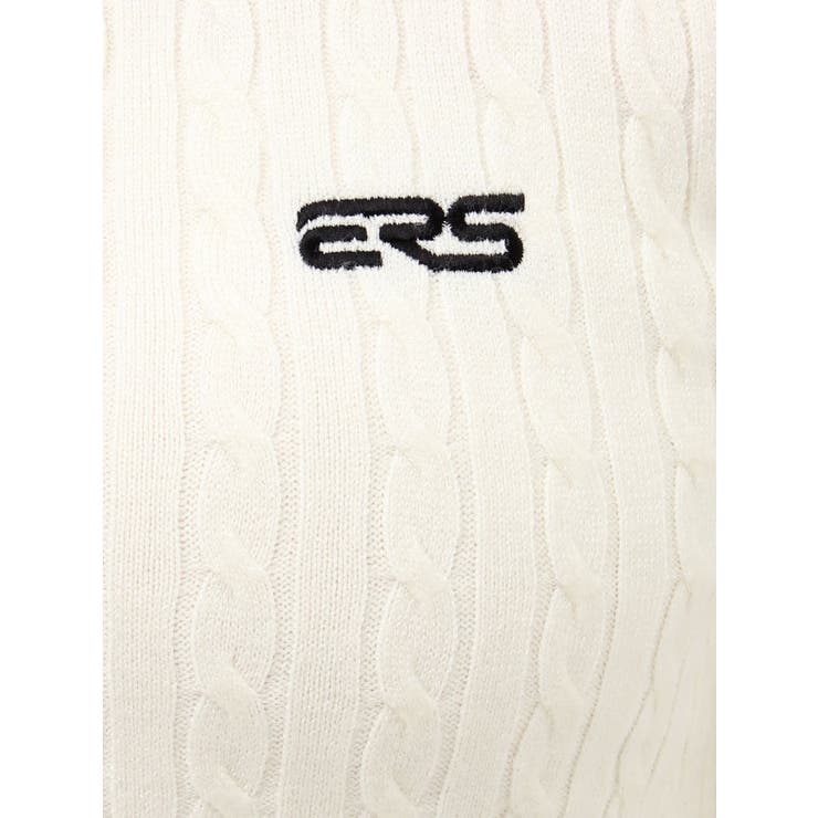 ワンポイントバックオープンケーブルニット | EVRIS | 詳細画像33 