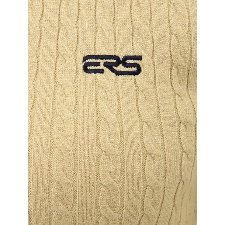 ワンポイントバックオープンケーブルニット | EVRIS | 詳細画像34 