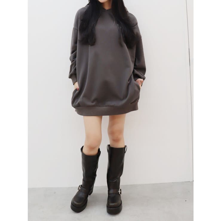 バタフライグラフィックオーバーサイズフーディー | EVRIS | 詳細画像14 