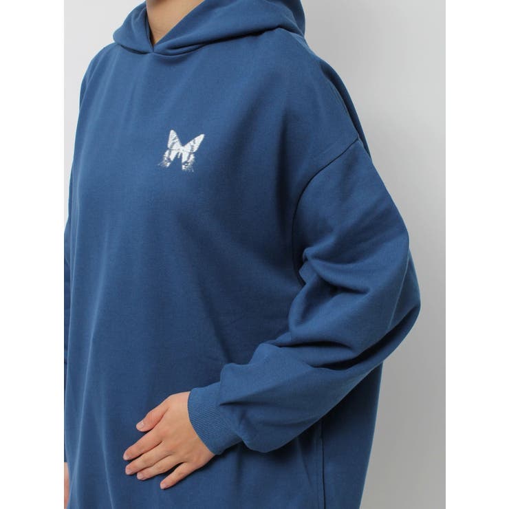 バタフライグラフィックオーバーサイズフーディー | EVRIS | 詳細画像45 