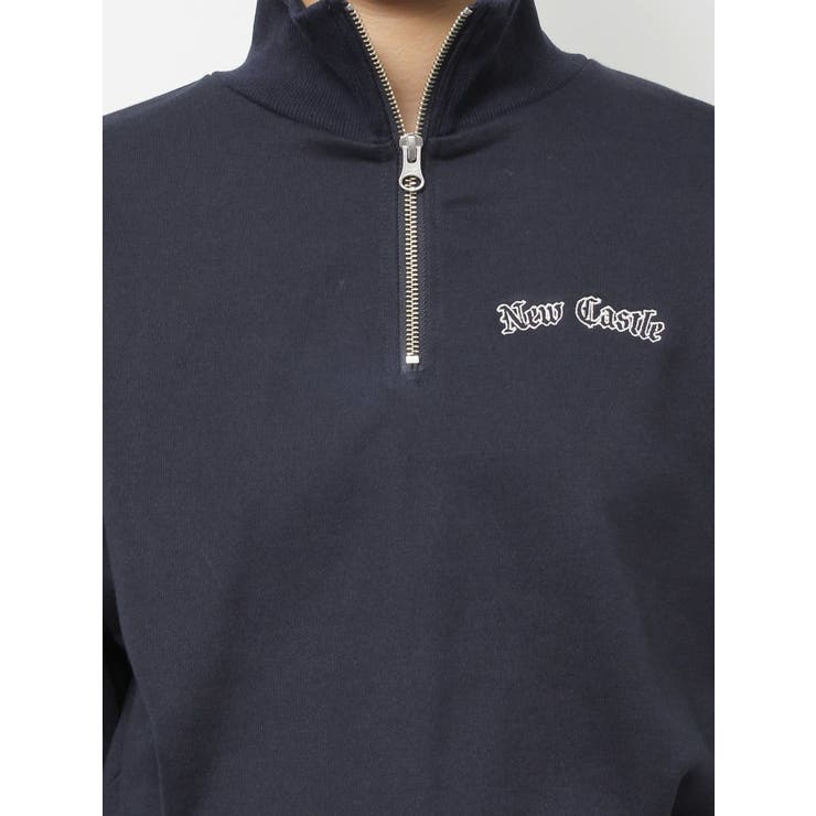 ナンバリングハーフZIPスウェットトップス | EVRIS | 詳細画像21 