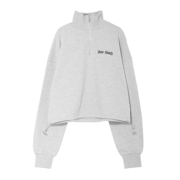 ナンバリングハーフZIPスウェットトップス | EVRIS | 詳細画像30 