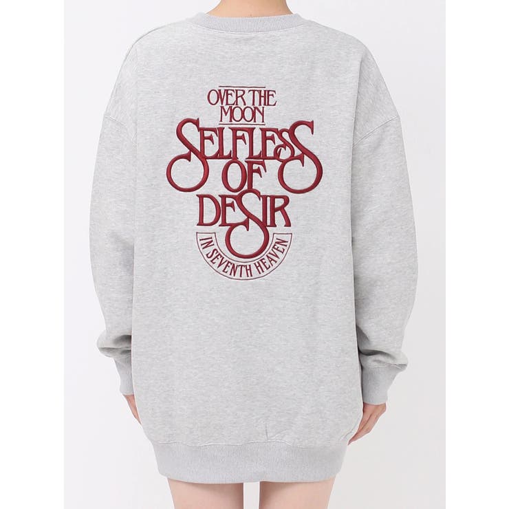 SELFLESS BIGスウェットトップス[品番：MKSW0062205]｜EVRIS