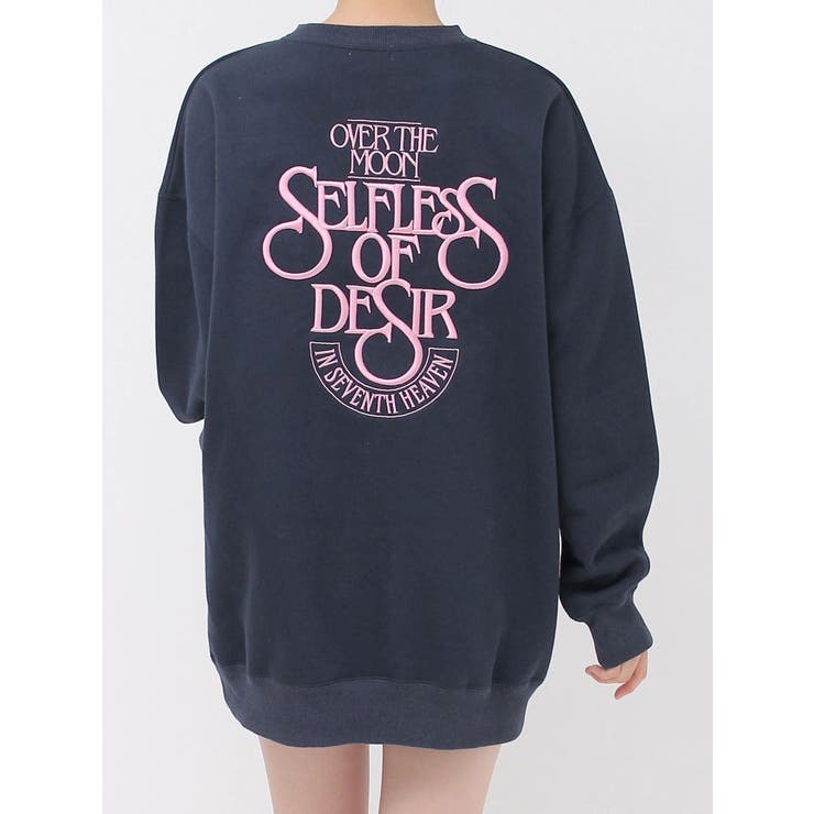 SELFLESS BIGスウェットトップス[品番：MKSW0062205]｜EVRIS