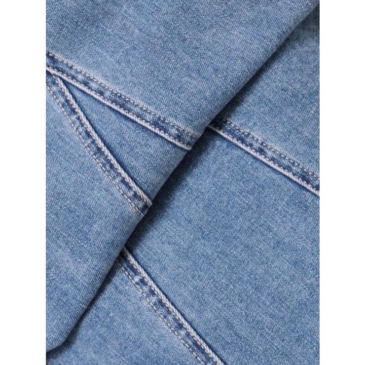 【美シルエット！】デニムベアロングワンピース | EVRIS | 詳細画像47 