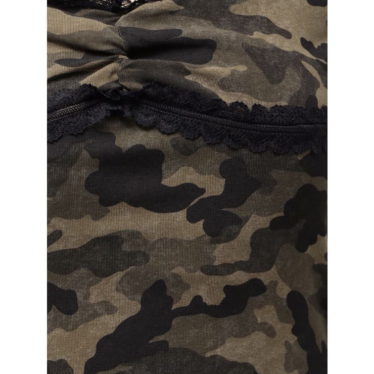 レースドッキングアシンメトリーミニワンピース | EVRIS | 詳細画像47 