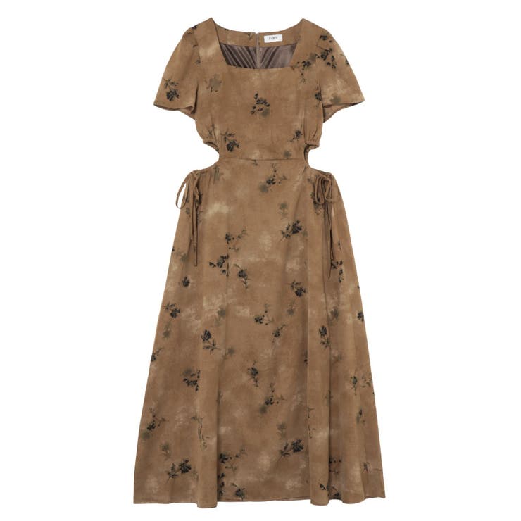 サイドオープンドロストロングワンピース[品番：MKSW0063801