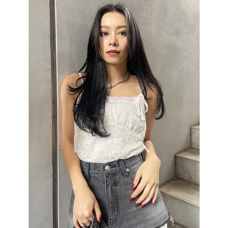 リボンキャミレースチュニック | EVRIS | 詳細画像16 