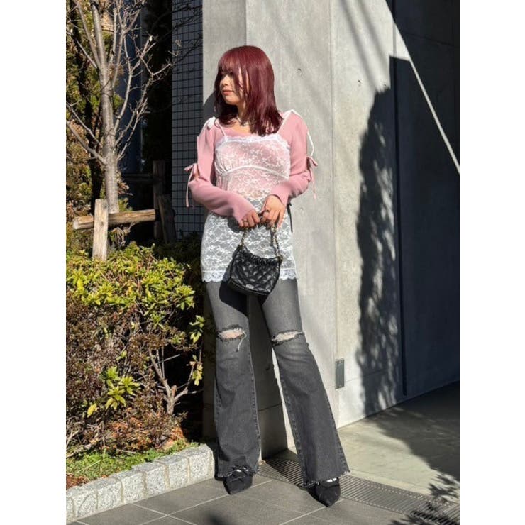 リボンキャミレースチュニック | EVRIS | 詳細画像31 