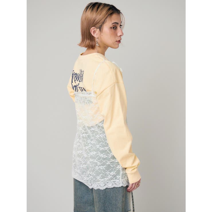 リボンキャミレースチュニック | EVRIS | 詳細画像6 